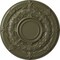 Ekena Millwork Dauphine Ceiling Medallion (Fits Canopies up to 13 1/4"), 33 7/8"OD x 1 3/8"P, Painted Turtle CM33DAPTF - alternate 1